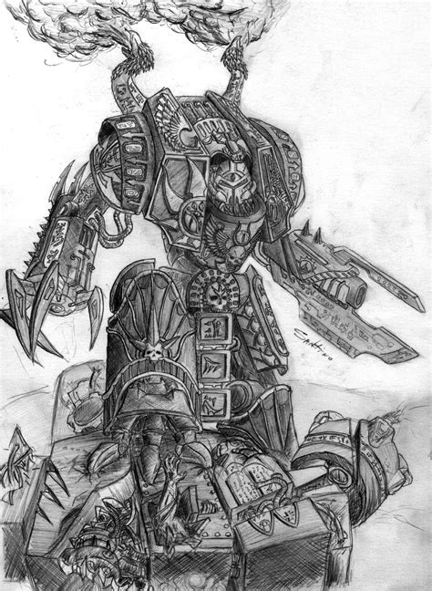 Chaos Dreadnought-Ushabti by Paraxyzm on DeviantArt