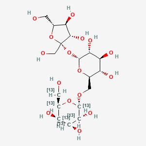 D-(+)-Raffinose-13C6 | C18H32O16 | CID 169446093 - PubChem