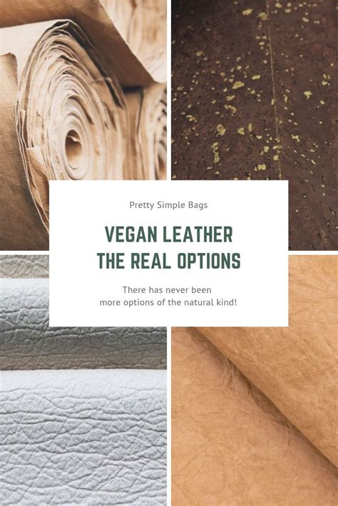 Vegan leather - The Real Options