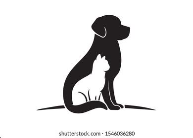 Dog Cat Silhouette Royalty-Free Images, Stock Photos & Pictures | Shutterstock