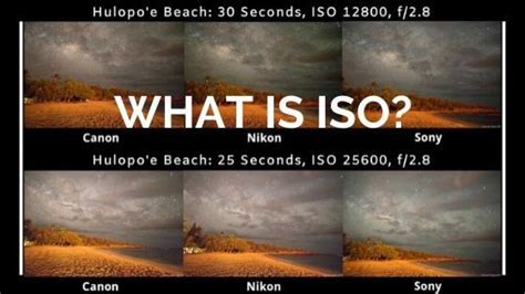 What does ISO mean in Photography? - Digital Cameras