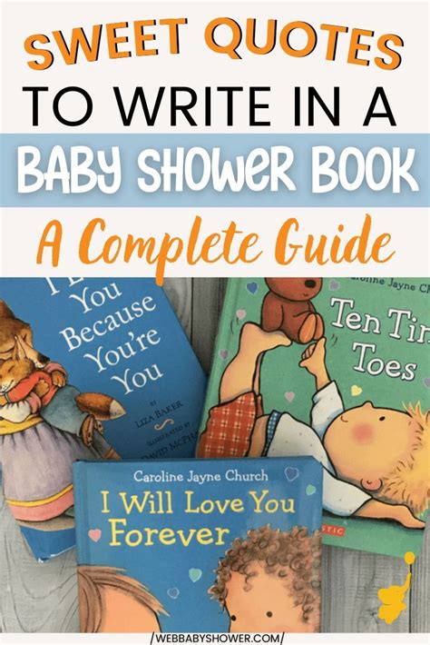 What to Write in a Baby Shower Book - 50+ Inscription Ideas for 2024 ...