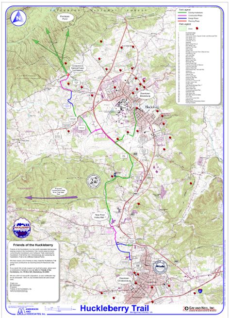 Trail Maps | Friends of the Huckleberry Trail