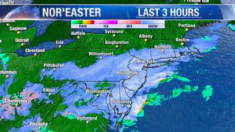 LIVE STREAM: Weather radar tracks the nor'easter snow storm