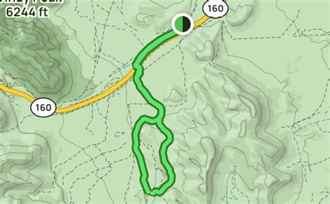 Badger Pass Trail Map - Carlye Albertina