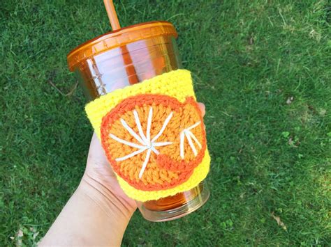 five sixteenths blog: Make it Monday // Fruit Slices Cup Cozie