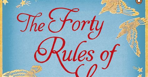 The Whimsy Bookworm: A Book Blog from India: Review: The Forty Rules of Love by Elif Shafak