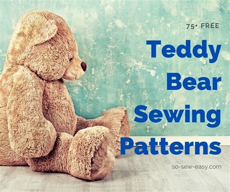 Teddy Bear Sewing Pattern Free