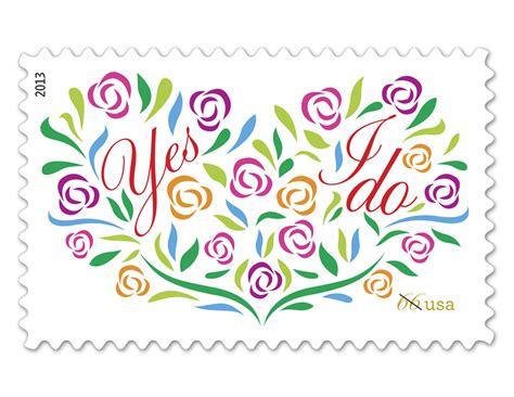 USPS Releases New Wedding Stamps For Your Invite-Sending Pleasure ...