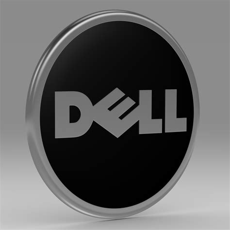 Dell logo 3D Model - FlatPyramid