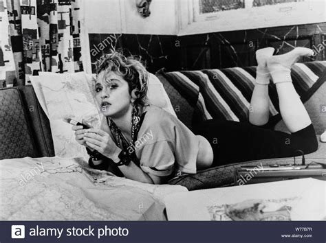 Madonna desperately seeking susan Black and White Stock Photos & Images - Alamy