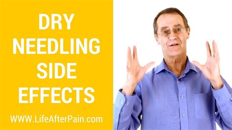 Dry Needling Side Effects - YouTube