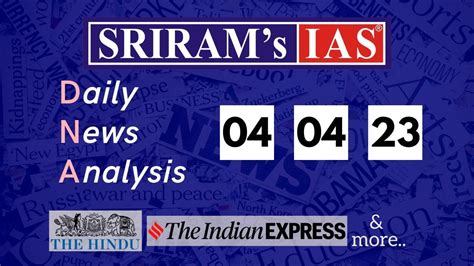 Daily News Analysis (DNA) | Current Affairs | 4th April 2023 - YouTube