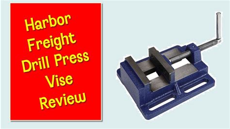 Harbor Freight Drill Press Vise Review - YouTube