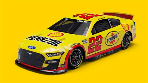 2022 Joey Logano #22 Shell Pennzoil (NCS22) (LA Collisuem) | Stunod Racing