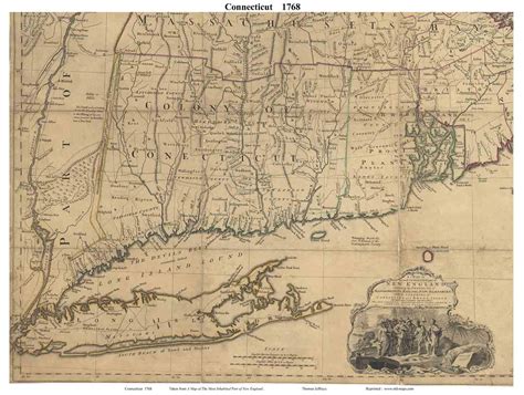 Map Of Colonial Connecticut | Smart Quiz Basket