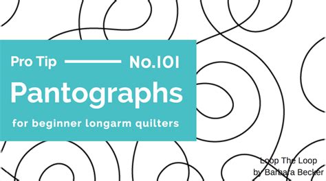 Our 5 Favourite Pantographs for Beginner Longarm Quilters | Quilters, Longarm quilting, Quilting ...