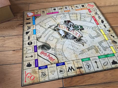 Custom Harry Potter Monopoly Board :: Behance