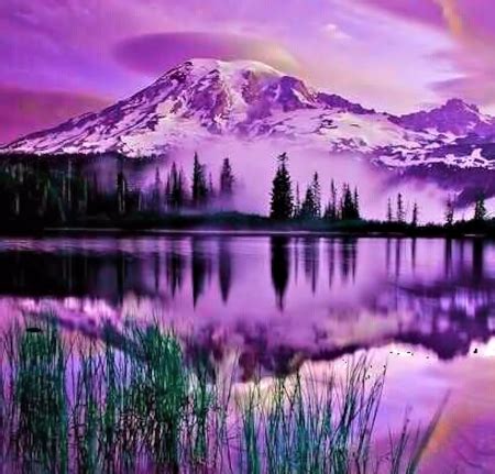 Purple Mountains - Mountains & Nature Background Wallpapers on Desktop Nexus (Image 1999367)