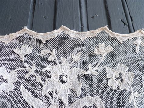 Antique French lace curtains vintage french decor | Etsy