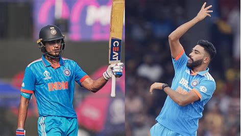 ICC World Cup 2023: Indians Dominate ICC Rankings, Shubman Gill ...