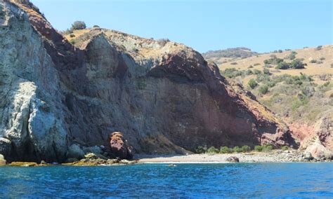 Lava Wall Beach on Catalina Island, Avalon, CA - California Beaches