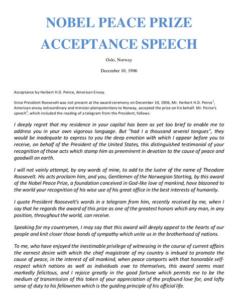 Acceptance Speech - 19+ Examples, PDF, Tips