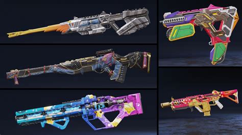 All weapon skins in the Genesis Collection Event for Apex Legends - Gamepur