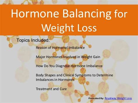 Hormone Balancing for Weight Loss Treatment