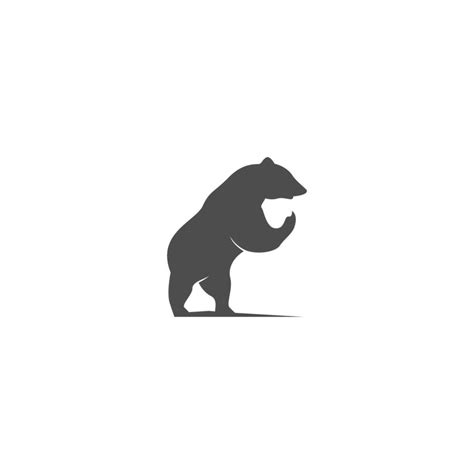 Bear icon logo design illustration 11097259 Vector Art at Vecteezy