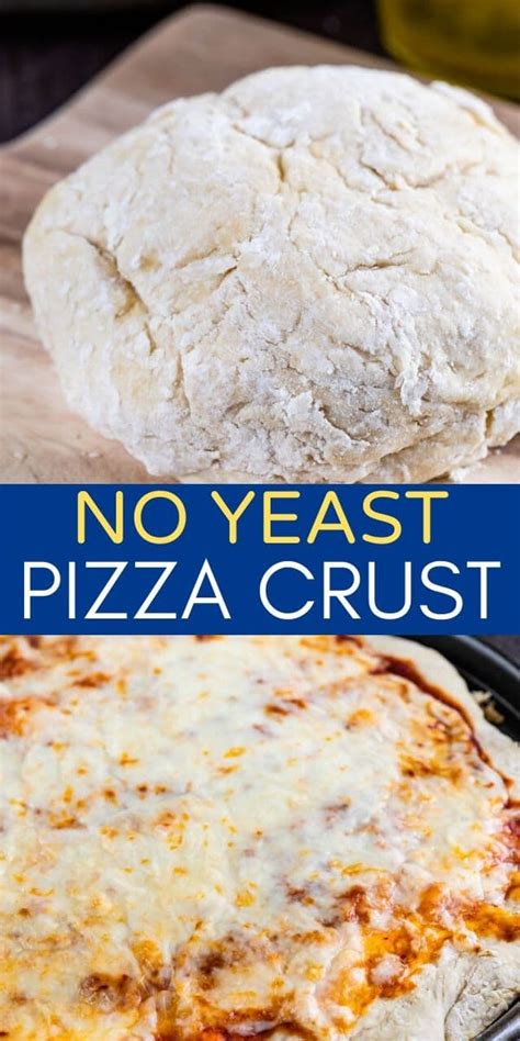 No Yeast Pizza Dough Recipe (5 ingredients) - Crazy for Crust