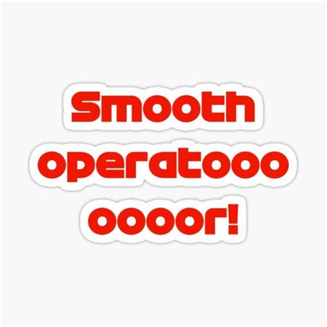 "Smooth Operator Carlos Sainz Ferrari" Sticker for Sale by F1-Undone in ...