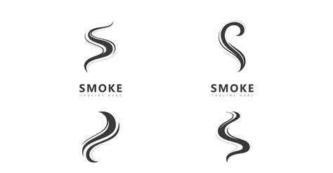 Smoke Vector Logo Design Template V9 - TemplateMonster