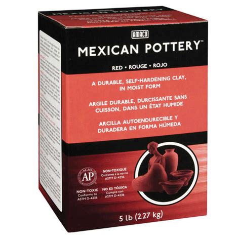 TeachersParadise - AMACO Mexican Pottery™ Self-Hardening Clay™, 5 lbs. - AMA48652C