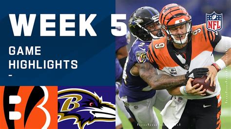 Bengals vs. Ravens Week 5 Highlights | NFL 2020 - YouTube