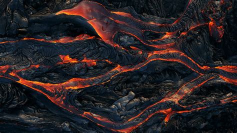 Download Lava Nature Volcano HD Wallpaper