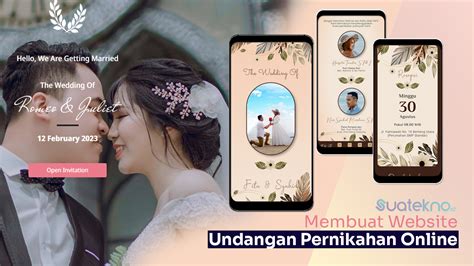 15+ Situs Membuat Undangan Pernikahan Online Gratis » MENGHADIRKAN