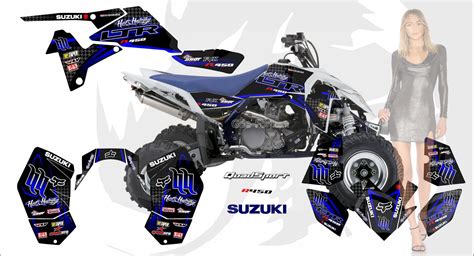 Suzuki LTR 450 Graphics d102 – Krazygraphics.com