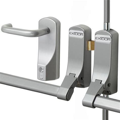 Exidor 285 Double Door Panic Bar Set With Latch & Bolt - From £79.99 ex VAT