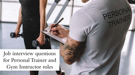 Job interview questions for Personal Trainers and Gym Instructors - YouTube