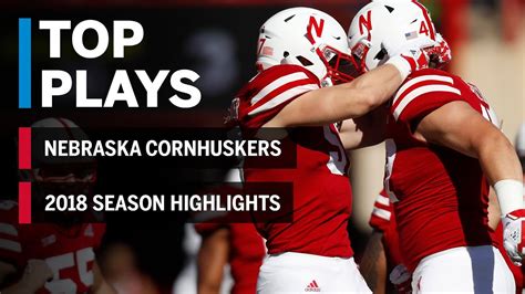 2018 Season Highlights: Nebraska Cornhuskers | Big Ten Football - YouTube