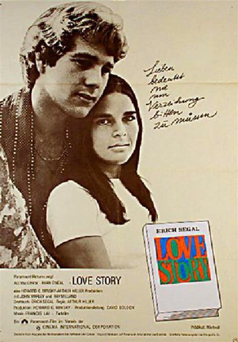 Love Story Original 1970 German A1 Movie Poster - Posteritati Movie ...