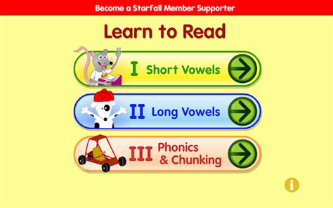 Starfall Learn to Read - Apps on Google Play