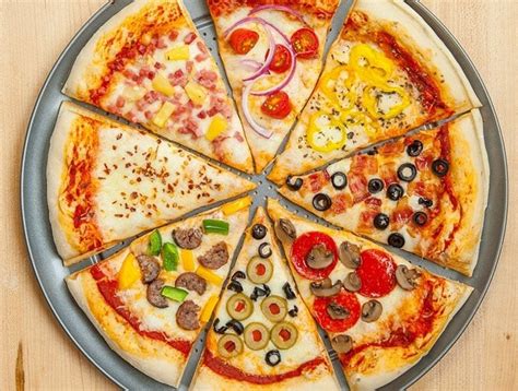 Customizable Pizza Slice Toppings Divider - Awesome Stuff 365