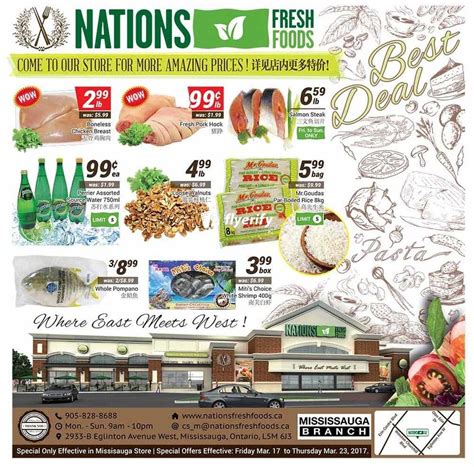 Nations Fresh Foods (Mississauga) Flyer March 17 to 23 Canada