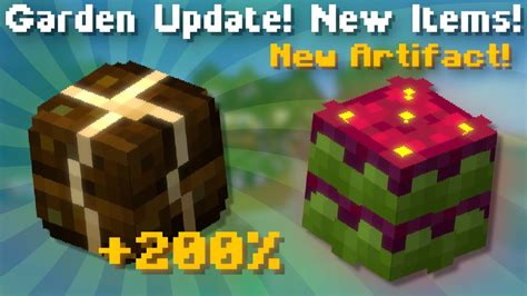 Garden Update! Composter Upgrades! New Talisman + Reforges! (Hypixel Skyblock News) - YouTube