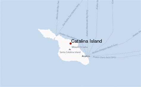 Santa Catalina Island Weather Forecast