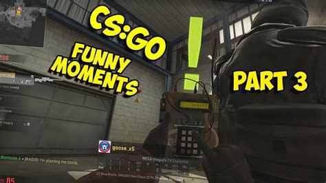 CS GO - Funny Moments - Part 3 - YouTube