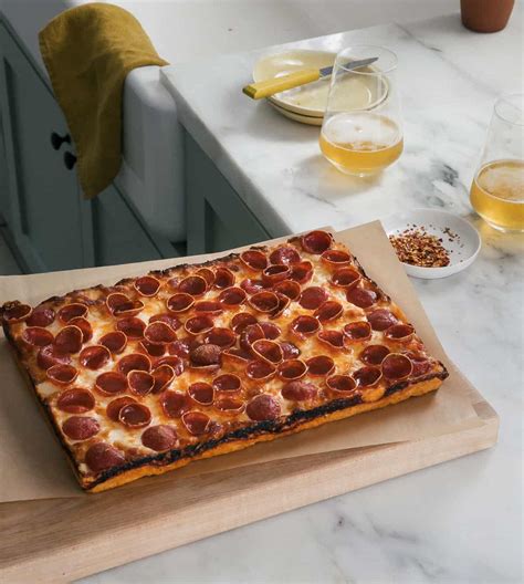 Detroit Style Pizza - A Cozy Kitchen