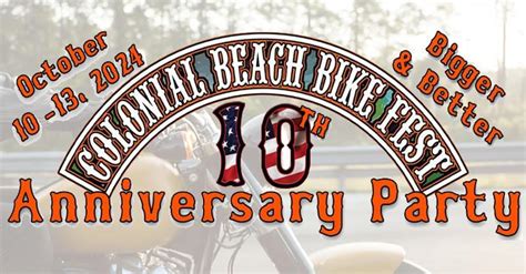 Colonial Beach BikeFest 2024 - American Rider